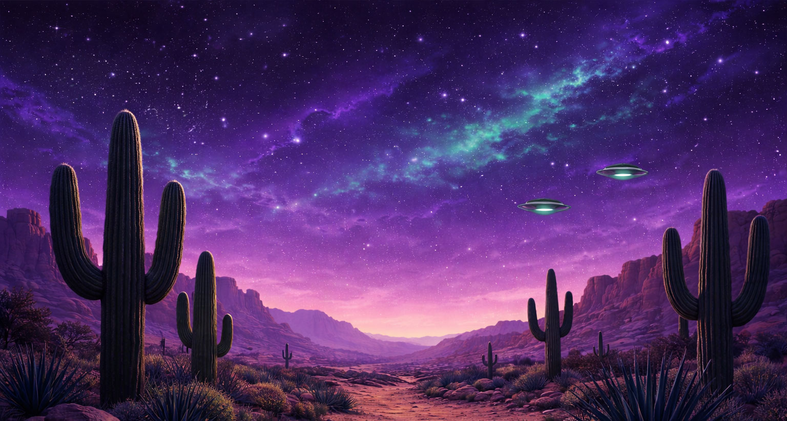 desert space background